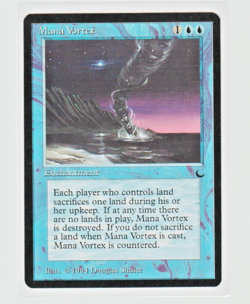 Magic the Gathering ~ MTG ~ 1x Mana Vortex ~ M/NM ~ THE DARK - Image 1