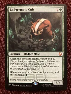 Badgermole Cub - Avatar: The Last Airbender (Set#: 0167) Regular Mythic MTG NM - Image 1