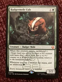Badgermole Cub - Avatar: The Last Airbender (Set#: 0167) Regular Mythic MTG NM - Image 2