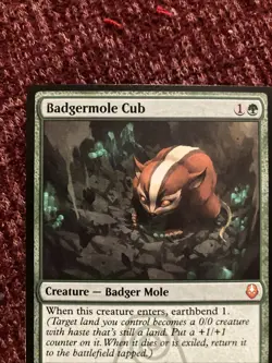 Badgermole Cub - Avatar: The Last Airbender (Set#: 0167) Regular Mythic MTG NM - Image 4