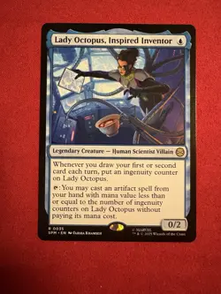 Lady Octopus, Inspired Inventor - Marvel’s Spider-Man Magic The Gathering #35 NM - Image 1
