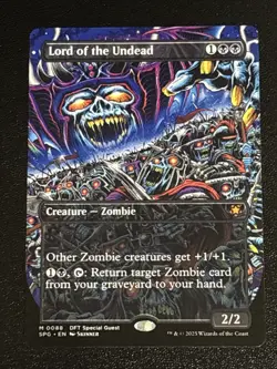 MTG Aetherdrift Special Guests Lord of the Undead Borderless 0088 NM Mythic - Image 1