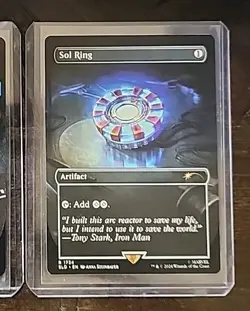 MTG - Sculpting Steel Foil & Sol Ring Non Foil - Secret Lair - Unplayed - Image 4