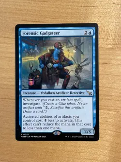 MTG NM Forensic Gadgeteer [Murders at Karlov Manor] - Image 1