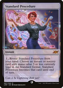 MTG Standard Procedure - Unfinity #001 - Image 1