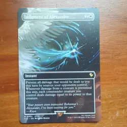 Judgement of Alexander R 0455 FIC Borderless Regular MTG: Final Fantasy NM - Image 1