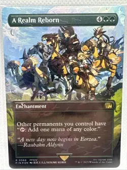 A Realm Reborn (Borderless) (Chocobo Track Foil) Final Fantasy Foil - Image 1