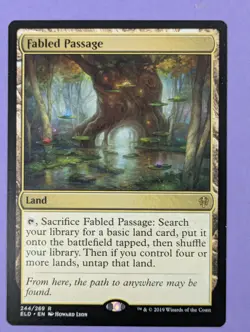 MTG Magic The Gathering: Throne of Eldraine: Fabled Passage #244/269 Rare - NM - Image 1