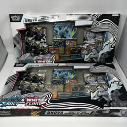 Lot of 2 Pokemon TCG Unova Heavy Hitters Premium Collection Costco IN HAND - Image 1
