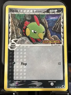 2006 Pokemon Natu Holo (Ex Dragon Frontiers) 55/101 - Image 1