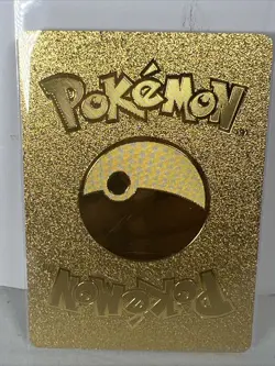 Pokemon Charmander, Charmeleon & Charizard GX Gold Foil Fan Art Card 1/1 Rare! - Image 3