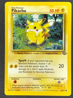 Pokemon Pikachu 60/64 JU Jungle Unlimited NM - Image 1