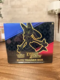 Pokemon TCG Crown Zenith Elite Trainer Box ETB SW&SH New Sealed with Case - Image 1