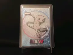 Pokemon Mew Meiji Embossed Promo Vintage Japan 1999 - Image 1