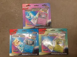 Pokemon Prismatic Evolutions Tech Sticker Collection Sealed - Complete Set of 3 - Image 1