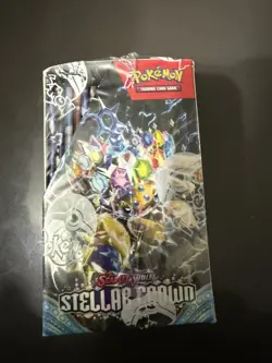 Pokemon TCG Stellar Crown Half Booster Box (18 Packs) New & Sealed - Image 4