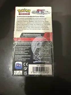Pokemon TCG Stellar Crown Half Booster Box (18 Packs) New & Sealed - Image 5