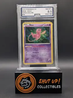 Mew 29/124 Holo Rare Pokemon XY Fates Collide TCG AGS 8.5 - Image 1