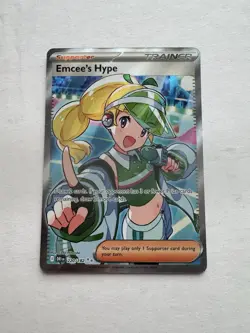 Pokemon: Emcee’s Hype 220/182 Destined Rivals NM/M - Image 1