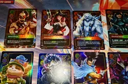 RIFTBOUND LEAGUE OF LEGENDS ORIGINS 12 CARD LEGENDS Legend RARE FOIL SET - Image 3