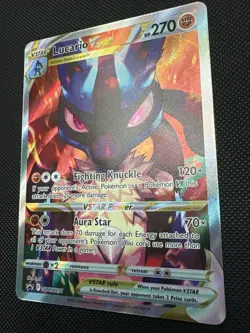Lucario VSTAR SWSH291 SWSH: Sword & Shield Promo Card Holo NM - Image 2
