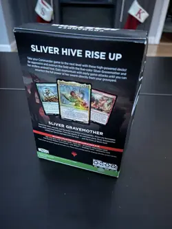 Magic the Gathering Precon Sliver Swarm Command Masters! Plus Two Sliver Cards - Image 2
