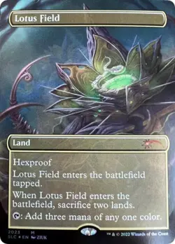 Lotus Field -Foil Near Mint MTG Secret Lair: 30th Anniversary Countdown Kit - Image 1