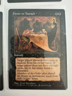 Hymn to Tourach - Magic The Gathering: Fallen Empires - Black 4 Card Lot - Image 5