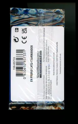 Charmander 004/165 151 MEW Gamestop Reverse Holo SEALED Promo Pokemon Card TCG - Image 2