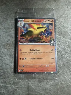 Pokemon TCG Destined Rivals Prerelease Staff Promo Cards [Sealed] - Image 1