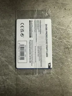 Pokemon TCG Destined Rivals Prerelease Staff Promo Cards [Sealed] - Image 2