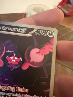 Pokemon TCG Pecharunt EX Special Illustration Rare Card 093/064 Shrouded Fable - Image 4
