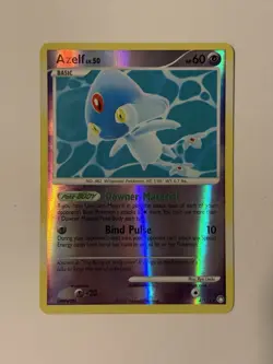 Pokemon TCG Azelf 4/123 Mysterious Treasures Reverse Holo Rare Card - NM! - Image 2