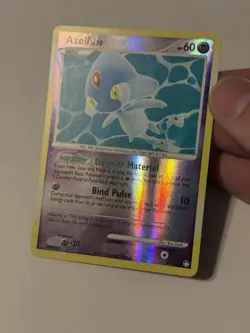 Pokemon TCG Azelf 4/123 Mysterious Treasures Reverse Holo Rare Card - NM! - Image 3