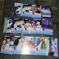 INUYASHA TCG CARD LOT OF OVER 450 CARDS OVER 35 CARDS ARE FOILED TYPE - Image 3