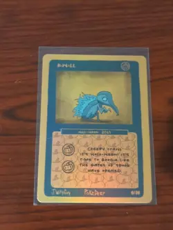 Pokederp Halloween Zombie Kwill Holo Cyndaquil 6/36 Custom Derpy Card - Image 1