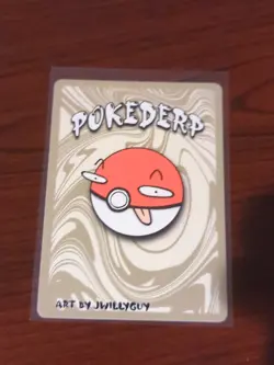 Pokederp Halloween Zombie Kwill Holo Cyndaquil 6/36 Custom Derpy Card - Image 3