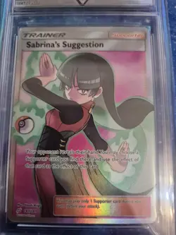 Sabrina's Suggestion 181/181 Team Up Full Art Get Graded 9.5 Mint+ Pokemon Card - Image 4