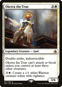 Oketra the True Amonkhet NM White Mythic Rare MAGIC GATHERING CARD ABUGames - Image 1