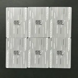 S3474 Set of 6 Jujutsu Kaisen Weekly Shonen Jump 55th Anniversary Cards D2 - Image 2