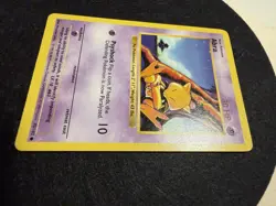 Pokemon TCG Abra Shadowless Card 43/102 Base Set HP+ - Image 3