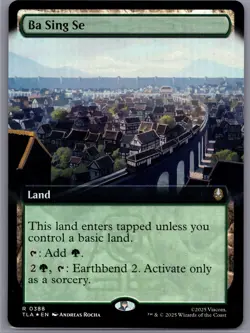Ba Sing Se - FOIL - EXTENDED ART MTG Avatar: The Last Airbender NM (0388) - Image 1