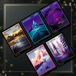 MTG Secret Lair- Picture Snow Lands .jpg- Non Foil Edition- Sealed - Image 1