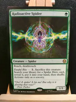 Radioactive Spider - Marvel's Spider-Man - Rare - NM (see pics) MTG - Image 1