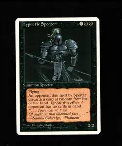 MTG hypnotic Spectre NM- 4th Magic the Gathering ~ Free Shipping ~ - Image 1