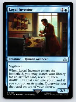 Loyal Inventor Normal U Universes Beyond: Assassin's Creed 21 NM - Image 1