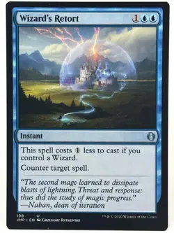 Wizard's Retort NM/M* Jumpstart ENGLISH 198 mtg -UnltdCards - Image 1