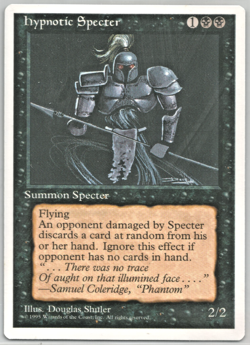 MTG - Hypnotic Specter - 4th Edition - Reg - ENG - NM - Image 1