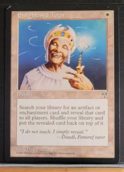 Mtg ENLIGHTENED TUTOR LP Mirage -Argo- - Image 1