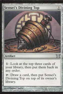 Champions of Kamigawa #268 Sensei's Divining Top - Image 1